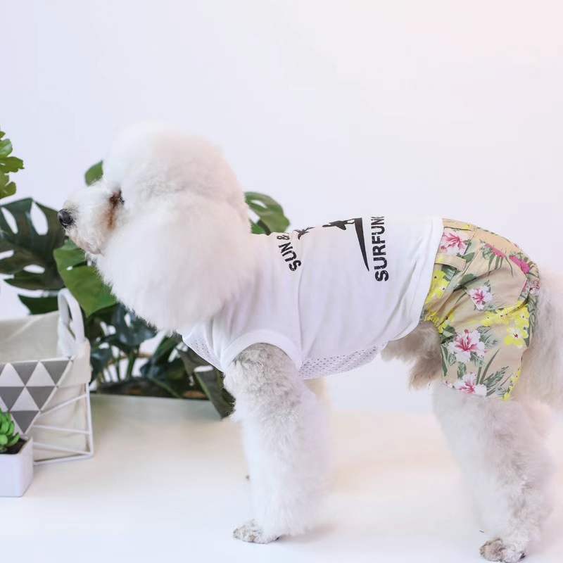 宠物用品，爱宠衣服，妥妥的夏日风情

情侣系列还是很赞的！详情图3