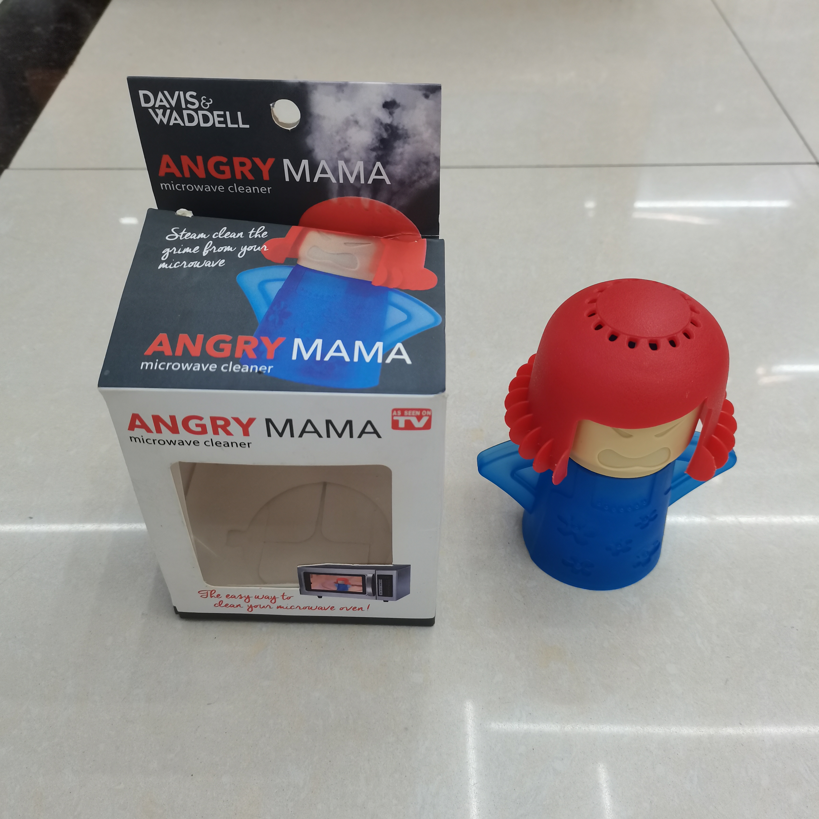 Angry mom microwave cleaner