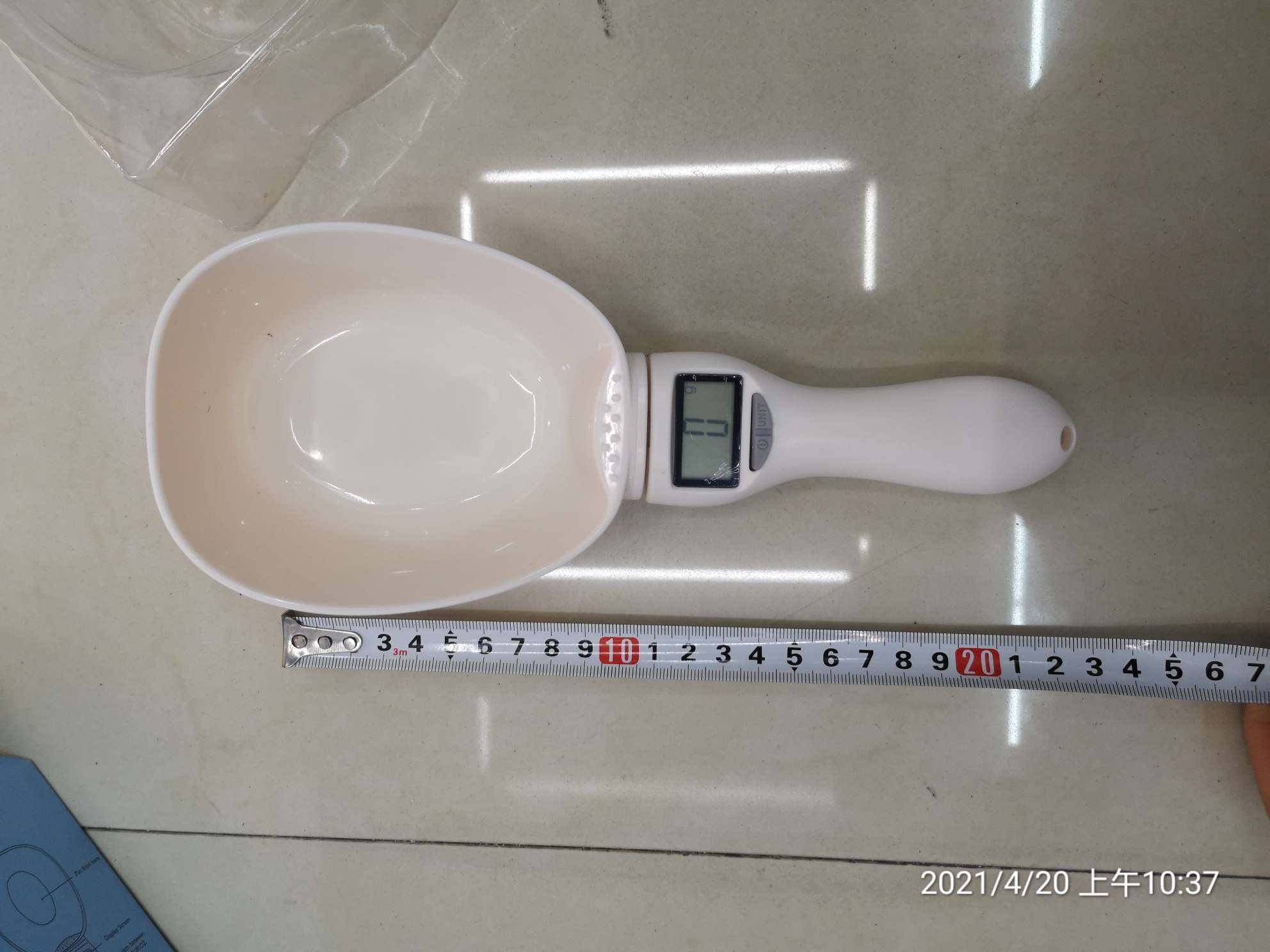 2021新款宠物量勺秤800g/1g电子秤勺子秤细节图