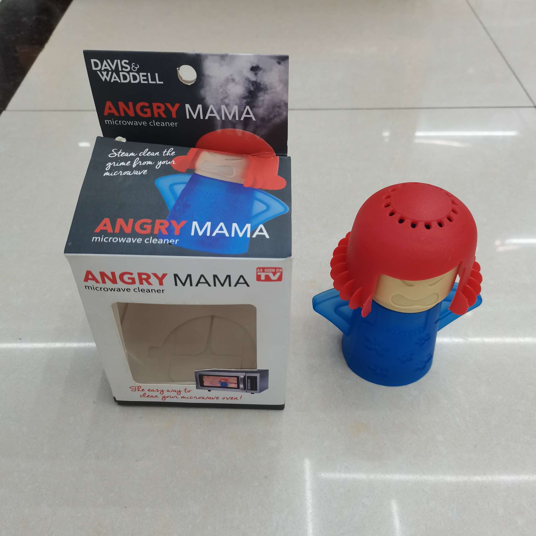 Angry mom microwave cleaner Application Scenario