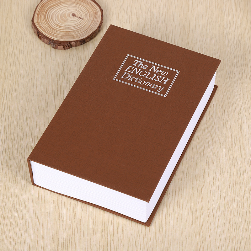 13407 Xinsheng Box Cabinet [Source Supply] Cross-border Bestseller Simulation Book Safe, Book Safety Box, ID Storage Box, Password Book Box, Piggy Bank detail image 7