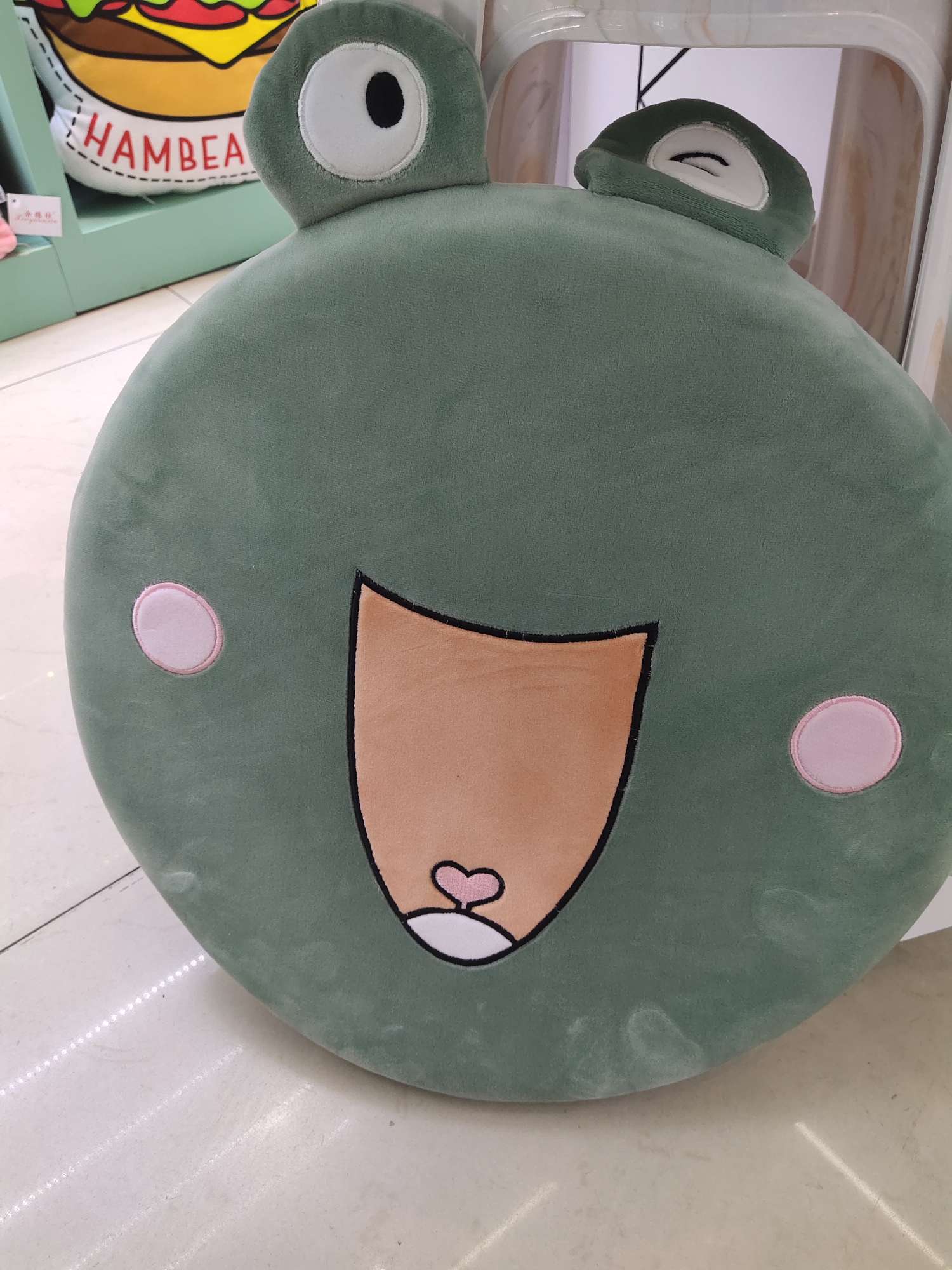 开心蛙坐垫产品图