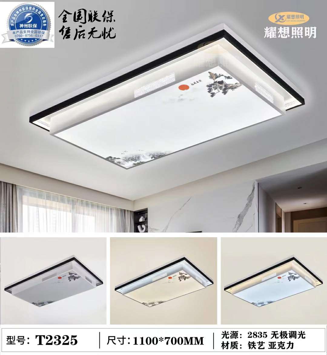 LED dual-color rectangular lamp details Picture