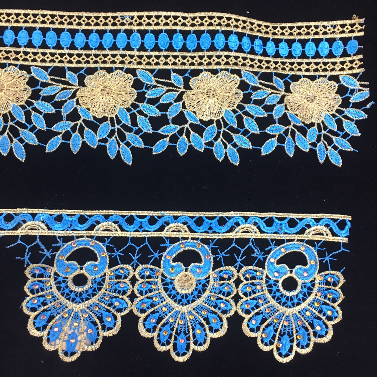 双色金丝线条码 服装辅料 diy