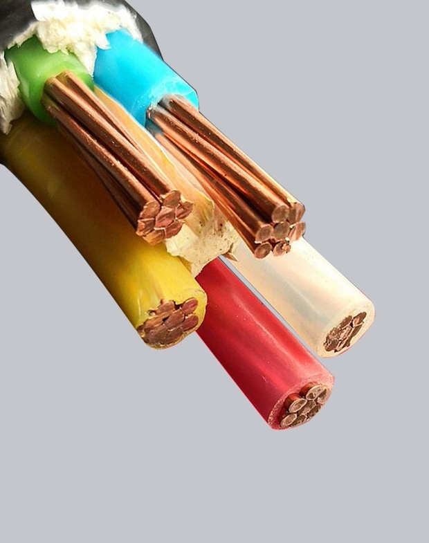 国标纯铜芯YJV3*50+2*25平方室外工程电力电缆 电缆线详情图2