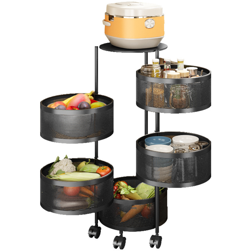 عربة دفع دائرية من 5 طوابق Specification image