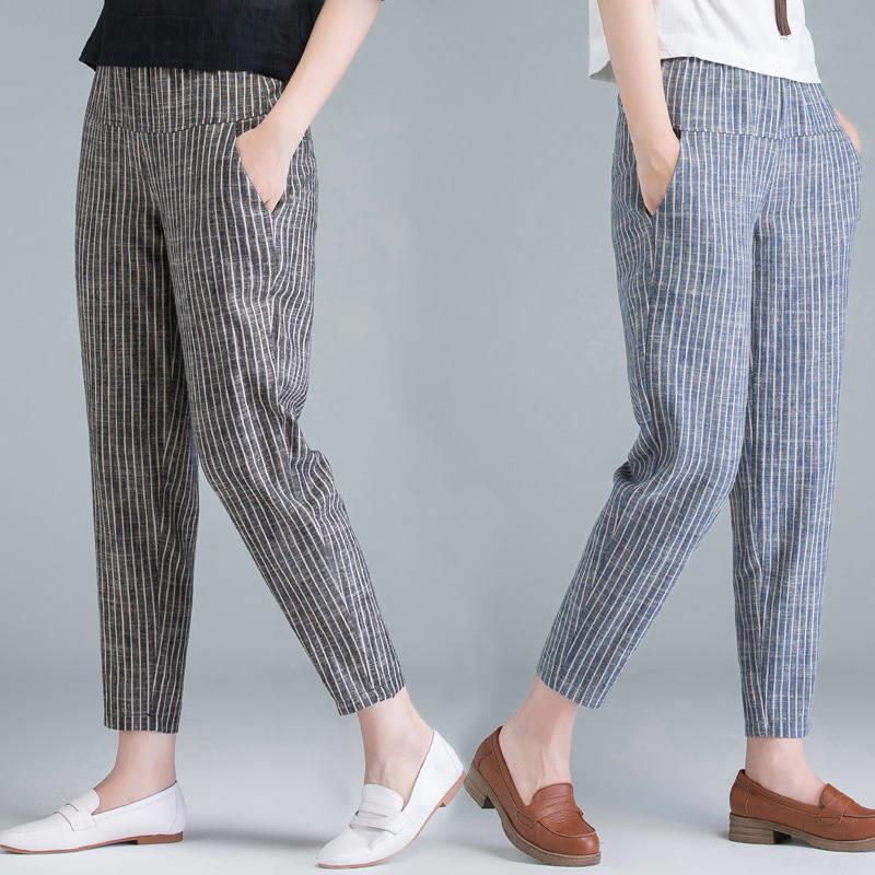 Pants Women 2021 New Spring And Summer Loose Everything With Fashion Trend Gray Sweatpants Female Students Korean Casual Pants 7