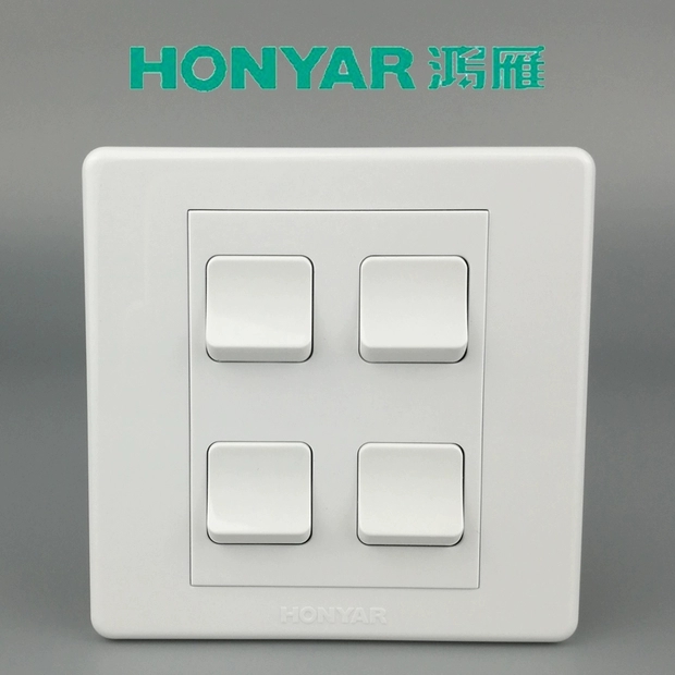 HONYAR Hongyan Switch Socket five-hole socket X3-86Z223A10 pic 17