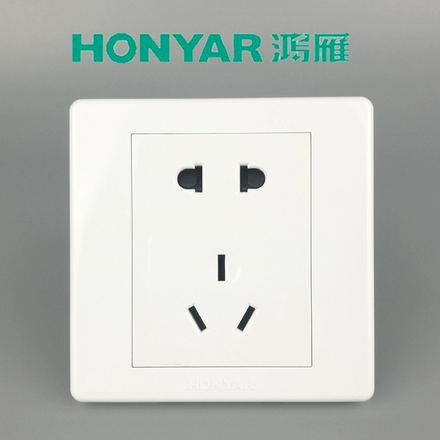 HONYAR 鸿雁开关插座 X3系列一开双控详情5