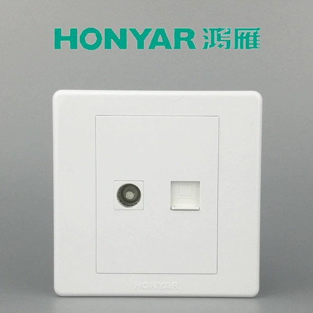 HONYAR Hongyan Switch Socket five-hole socket X3-86Z223A10 pic 8