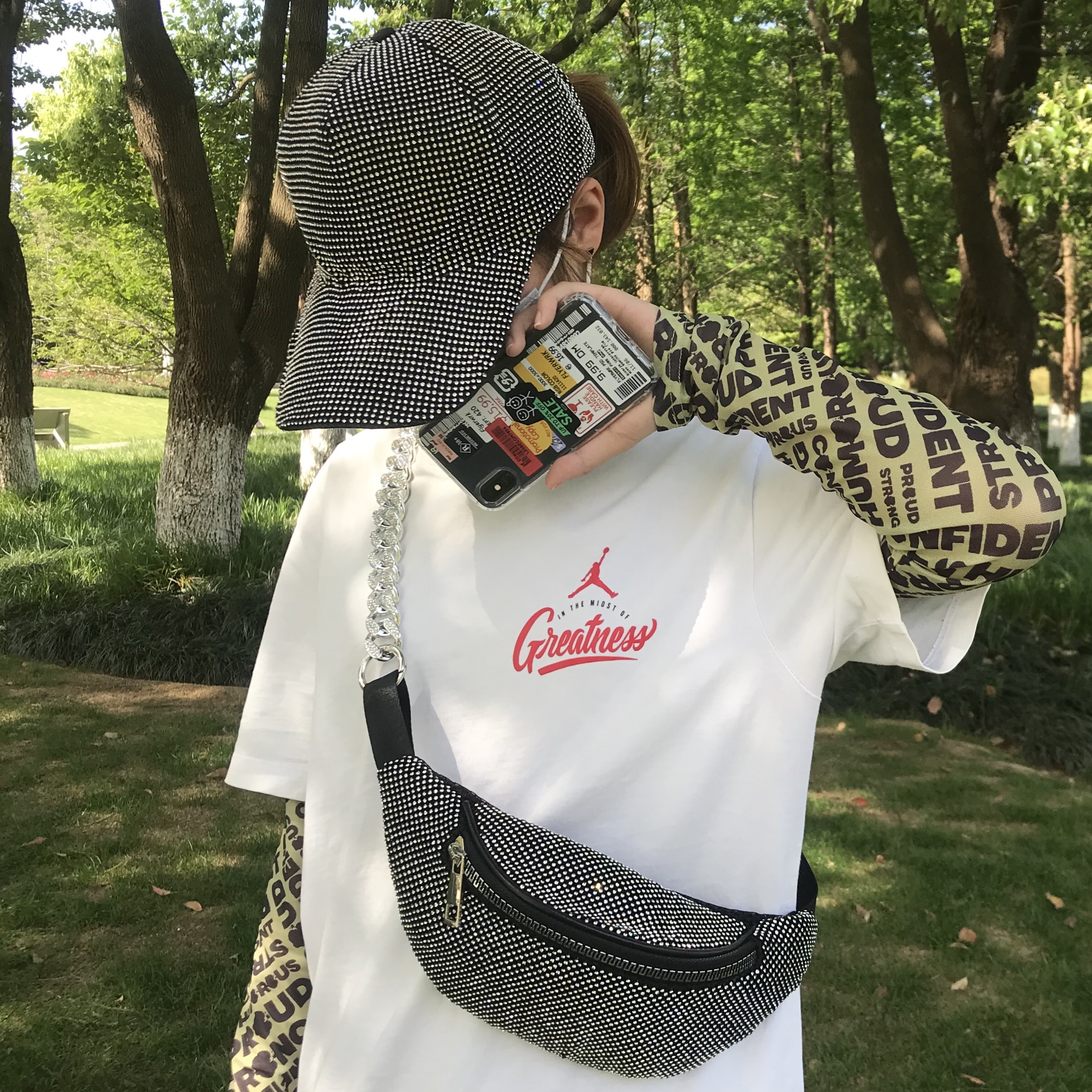 腰包/钻胸包腰包/钻棒球帽产品图