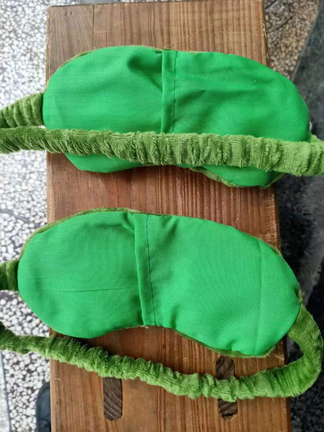 青蛙眼罩超柔绒面遮光透气眼罩冰袋卡通睡眠护眼现货批发详情图2
