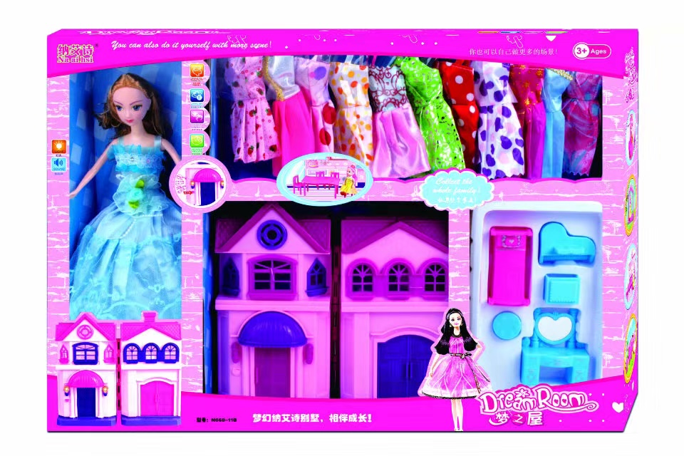 668-11 Dress-up Doll Application Scenario