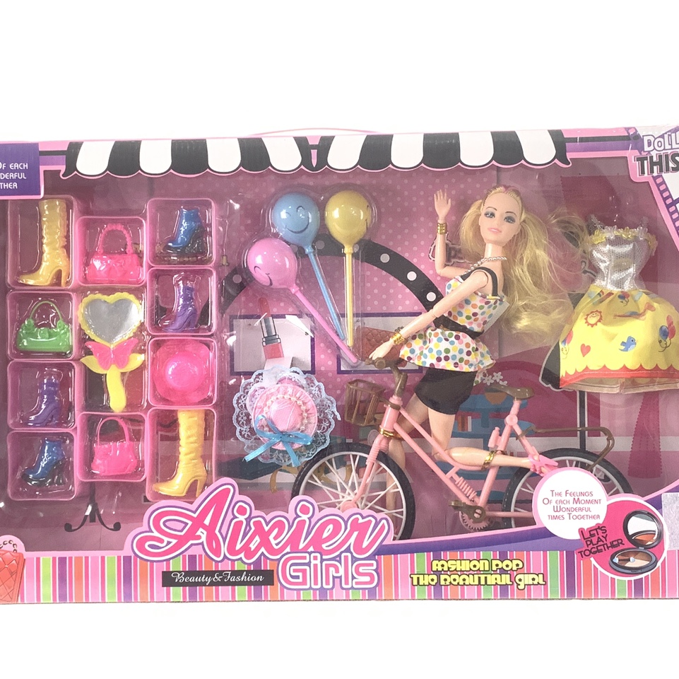 Bicycle doll