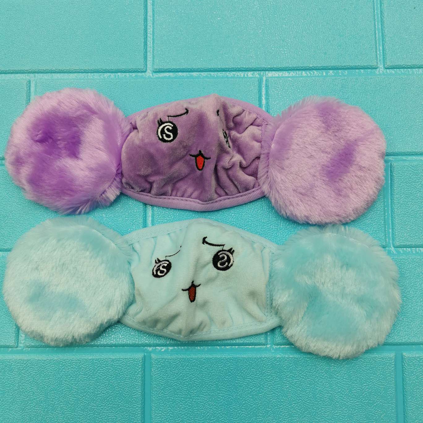 二合一口罩二包儿童大人男女保暖防尘口罩【外贸专供】详情图11