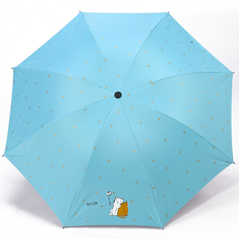 New cartoon animal umbrella, fresh and clean ladies' umbrella, custom logo advertising umbrella Specification image
