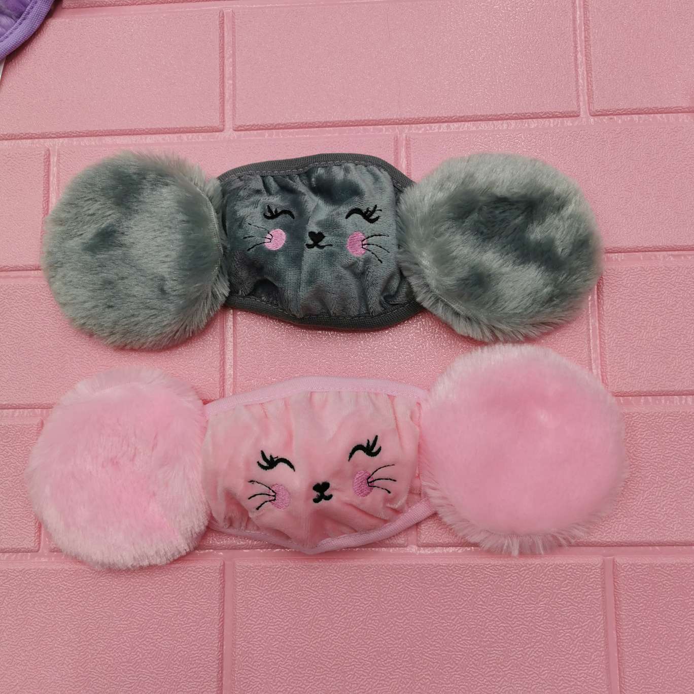 二合一口罩二包儿童大人男女保暖防尘口罩【外贸专供】详情图5