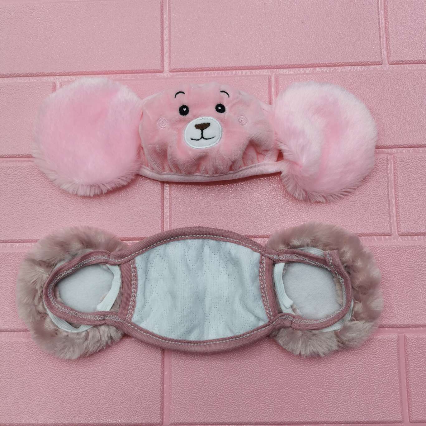 二合一口罩二包儿童大人男女保暖防尘口罩【外贸专供】详情图6