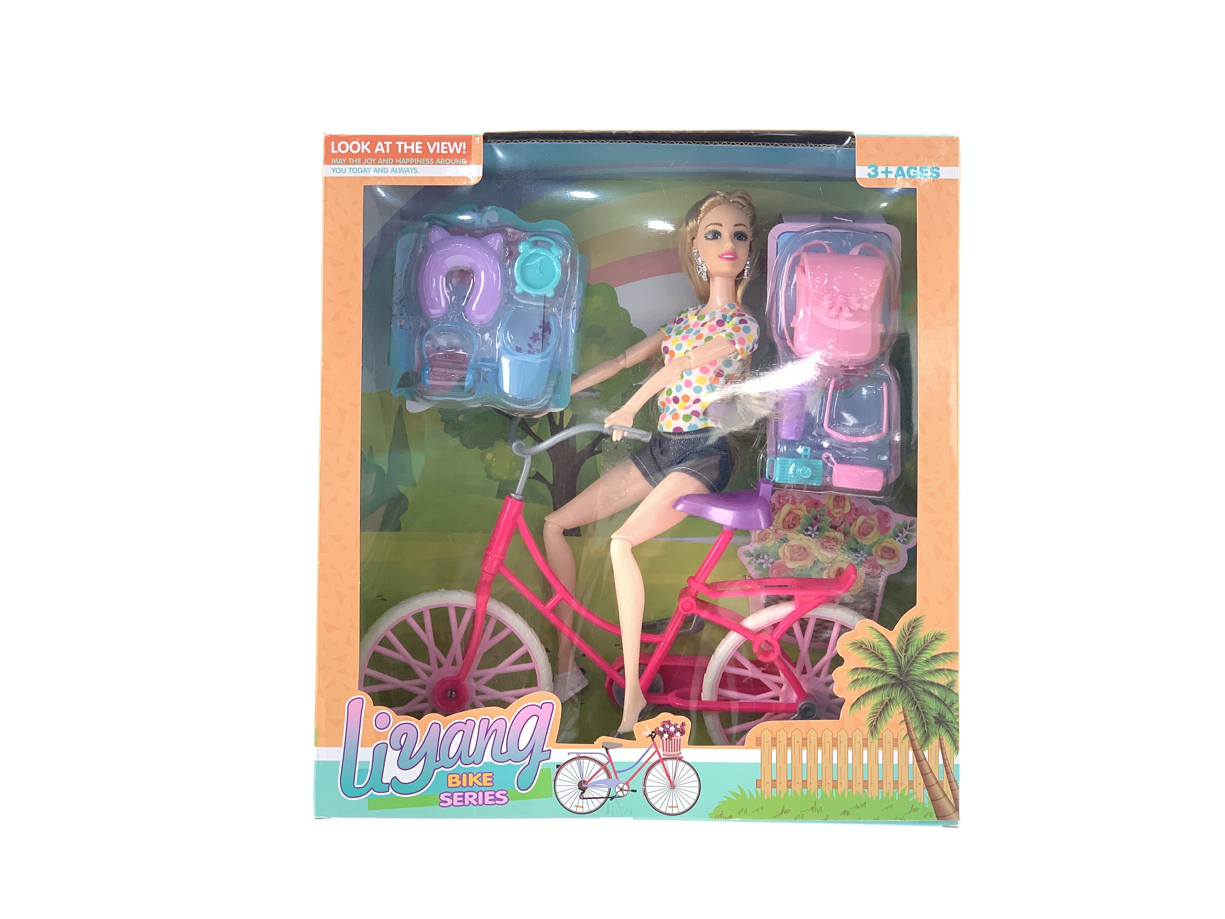 Bike-riding Barbie doll Application Scenario