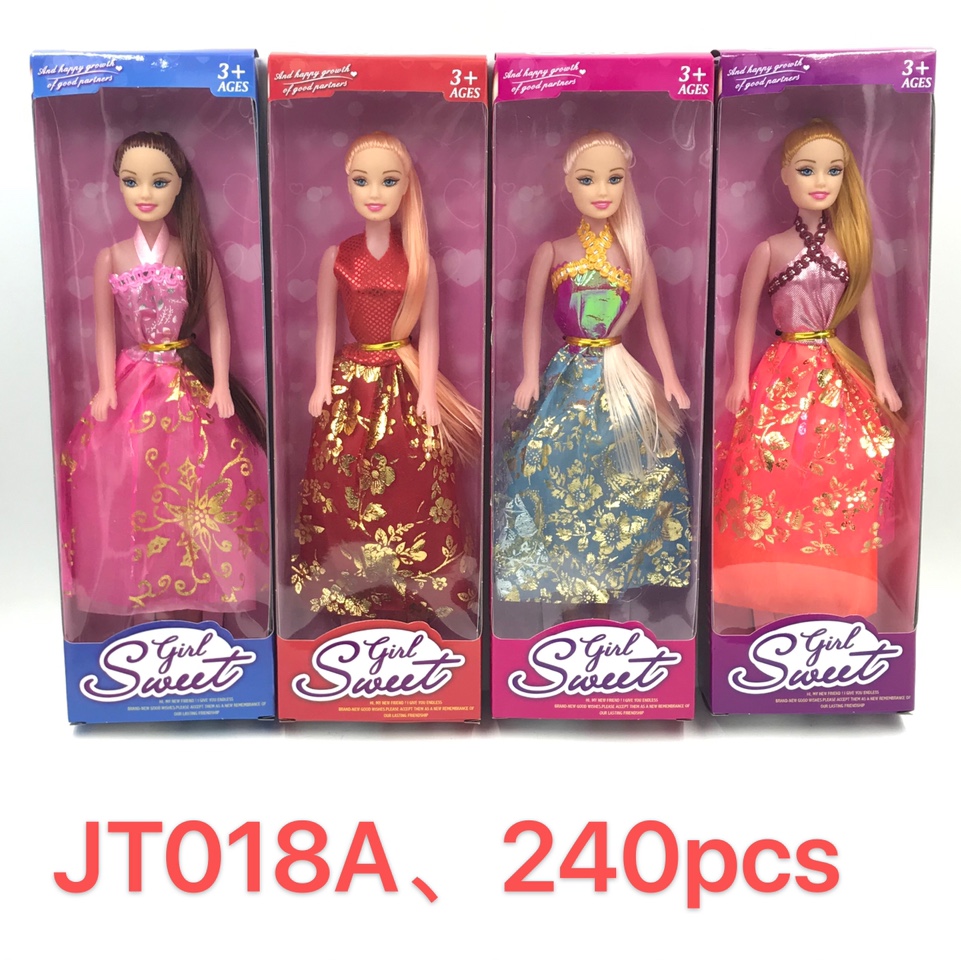 Long dress single-box Barbie doll