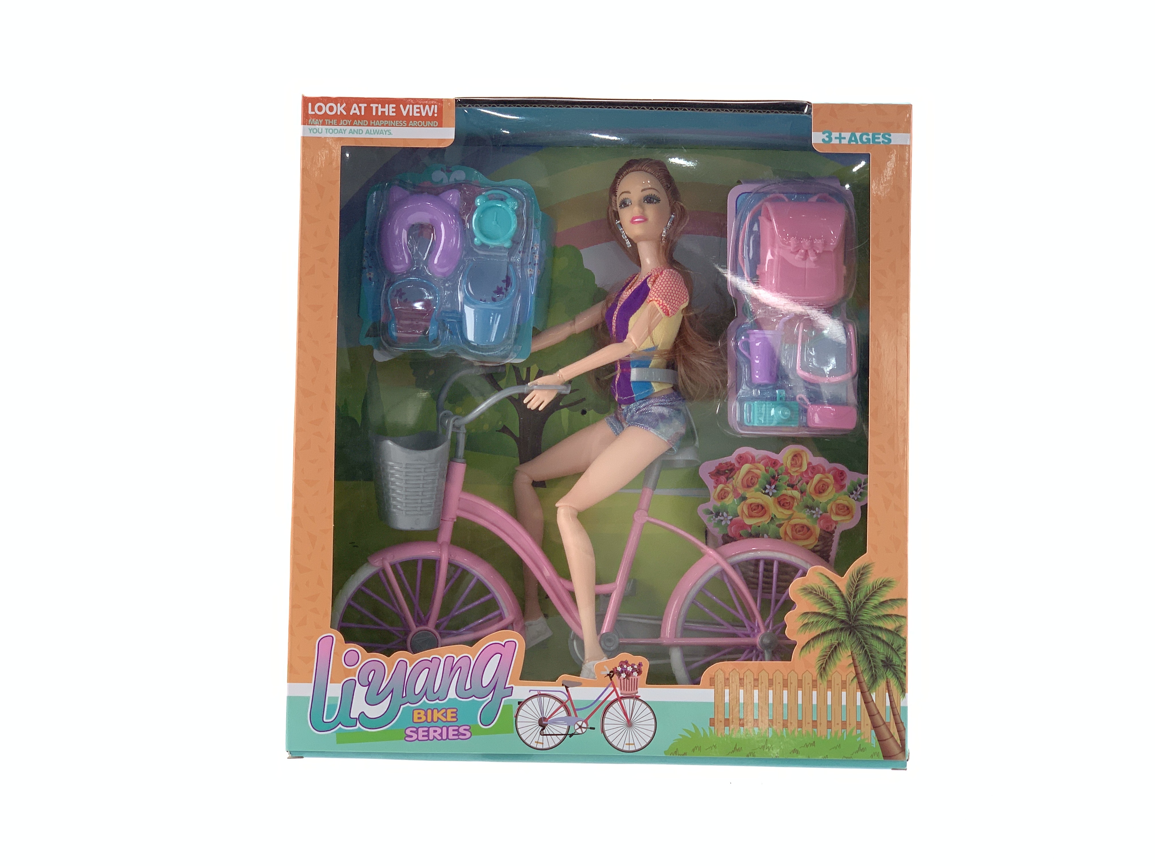Bike-riding Barbie doll Specification image
