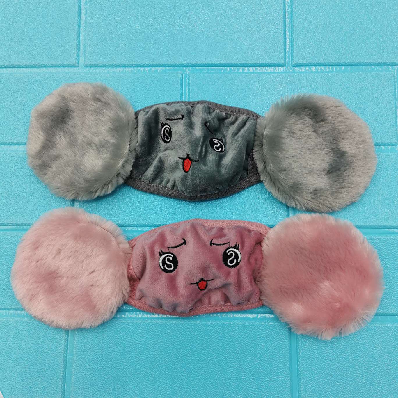 二合一口罩二包儿童大人男女保暖防尘口罩【外贸专供】详情图14