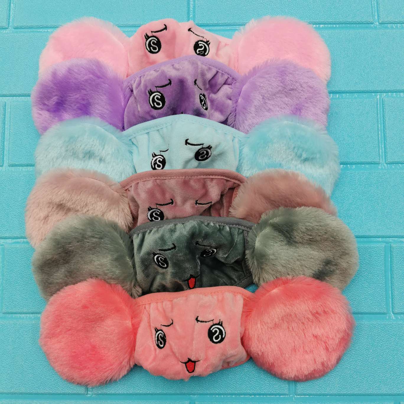 二合一口罩二包儿童大人男女保暖防尘口罩【外贸专供】详情图10