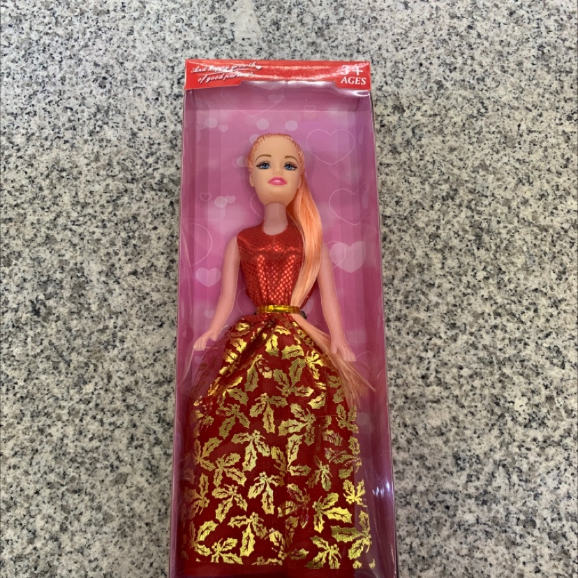 Long dress single-box Barbie doll Specification image