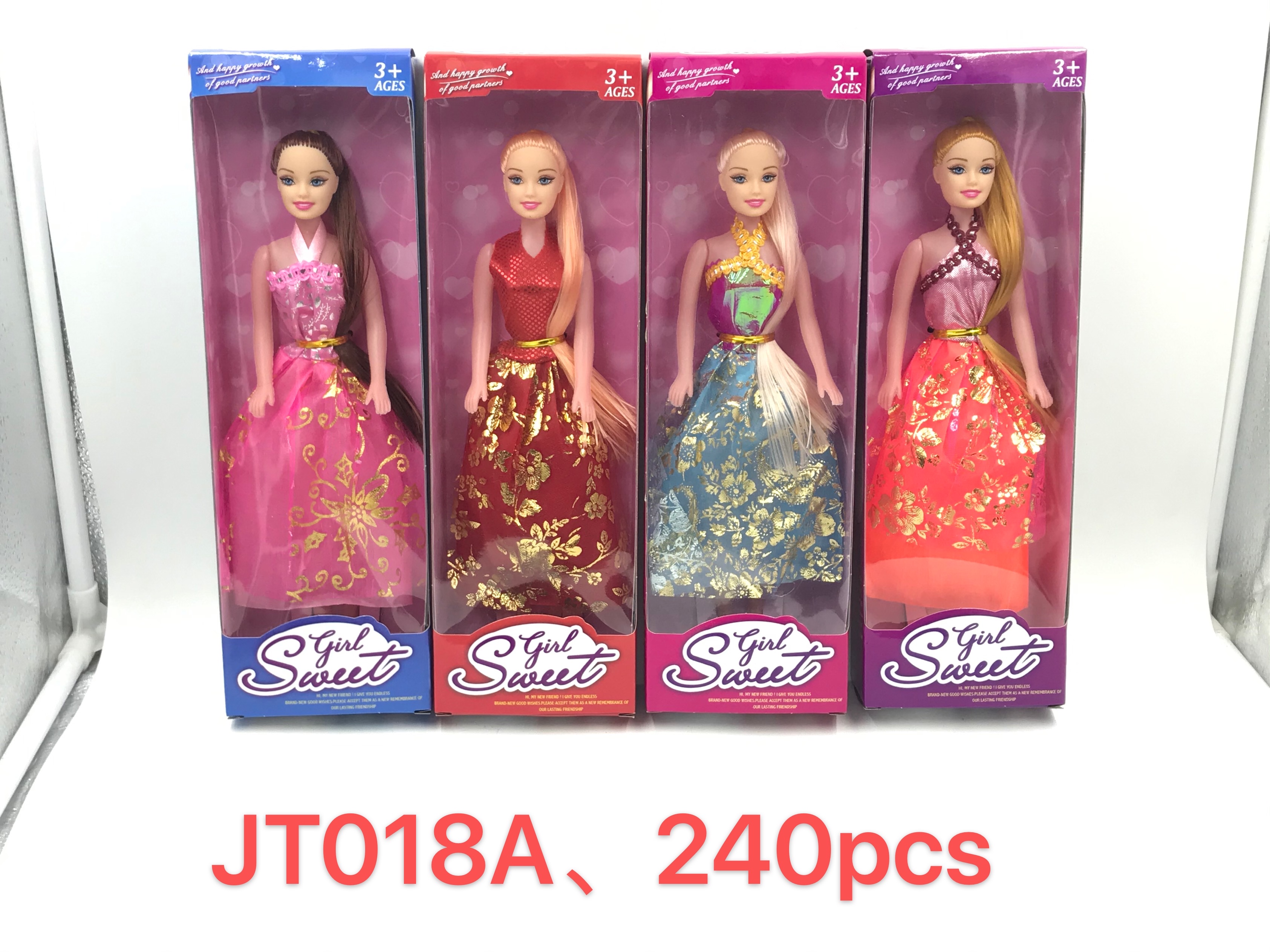 Long dress single-box Barbie doll details Picture
