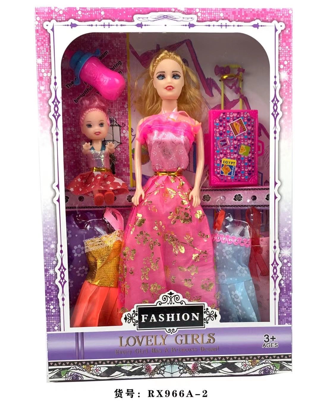 The new Barbie doll display box is exclusively for foreign trade Application Scenario