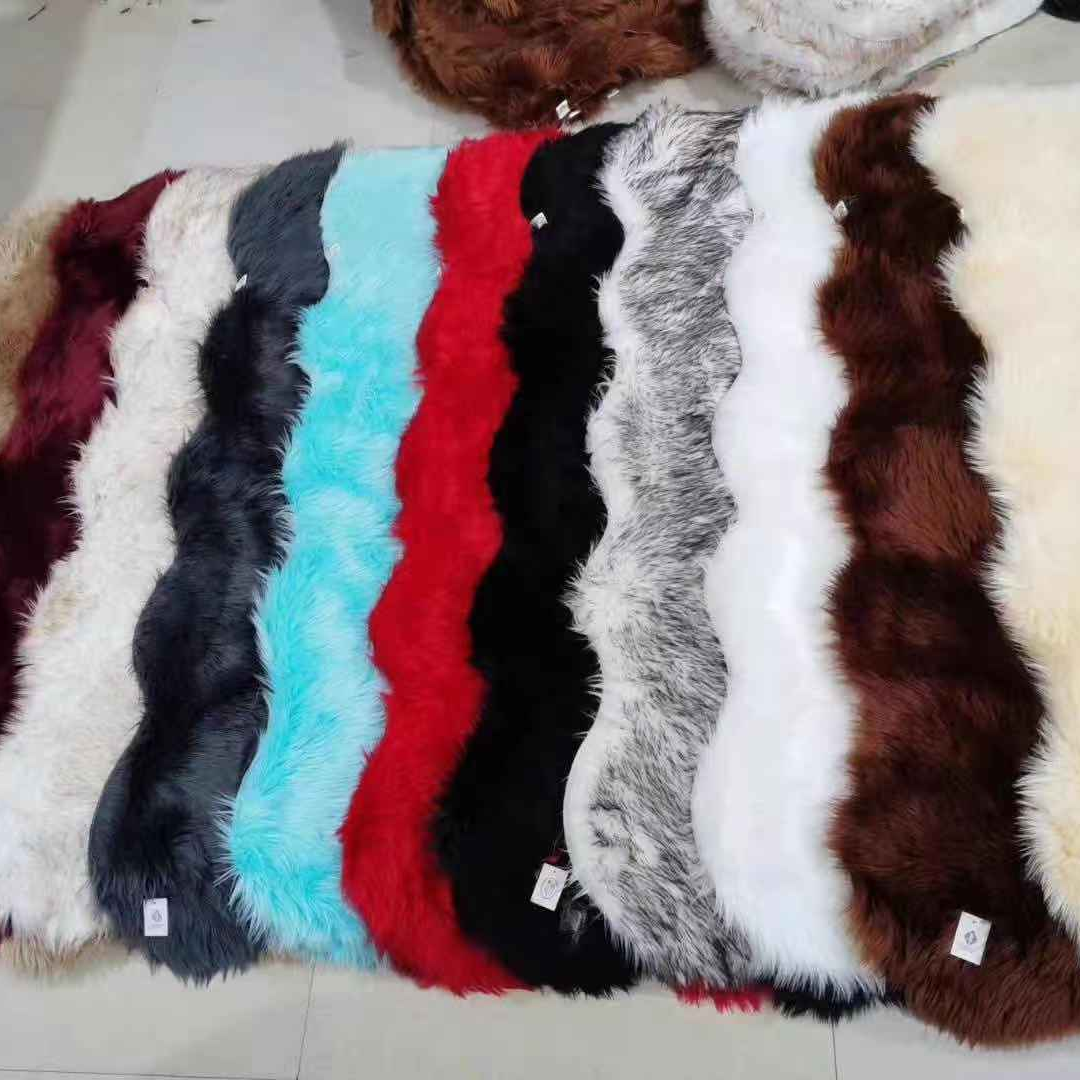 仿澳毛长方波浪边60*90