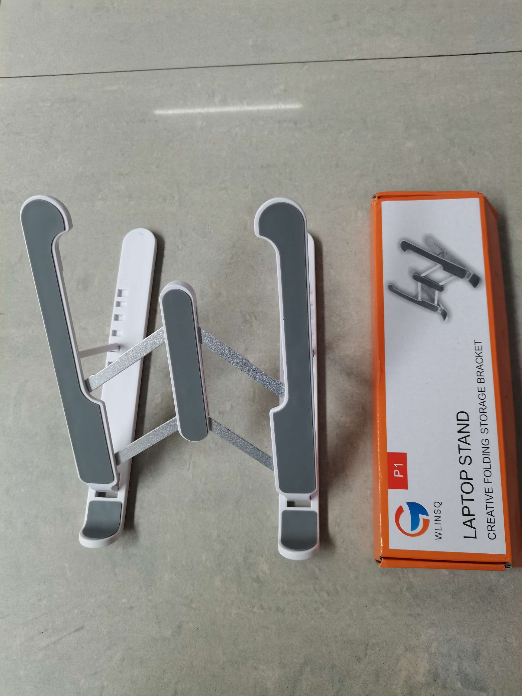 笔记本电脑支架托架散热桌面增高底座升降便携式颈椎悬空架子详情图3