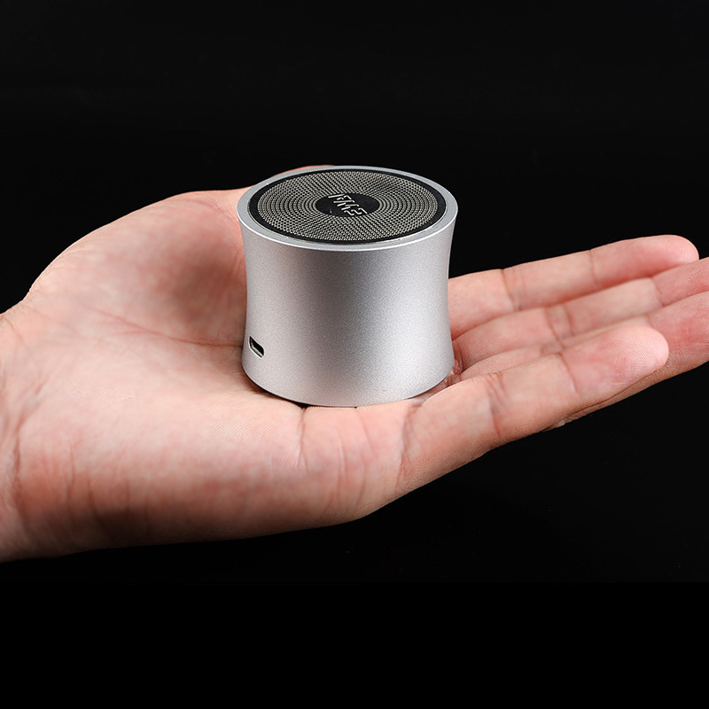 Aima Emma Aima Ewa/ Sound For Love A104 Metal Wireless Bluetooth Speaker, Outdoor Mini Speaker, Card-Inserting Portable Subwoofer details Picture