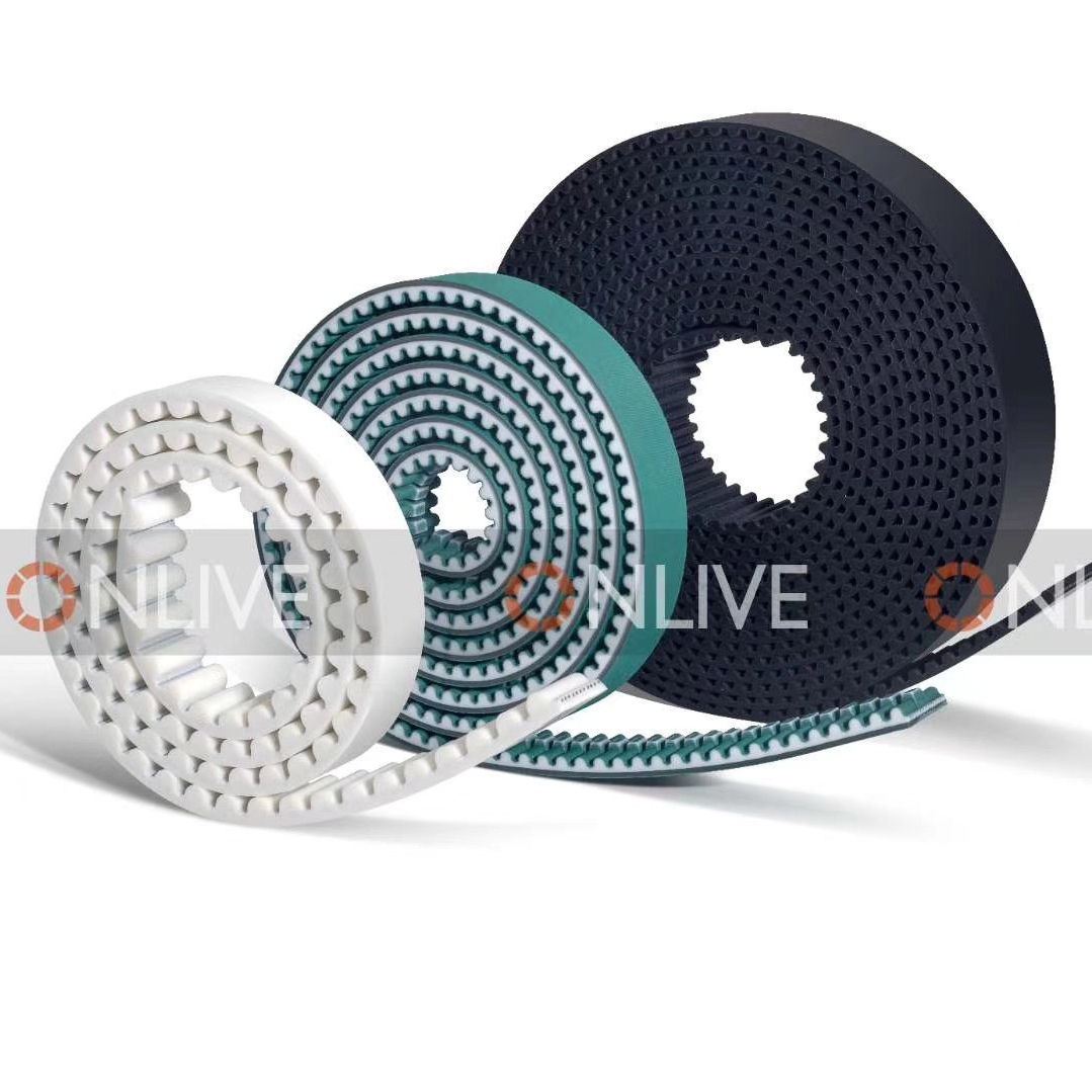 玻璃机械设备的同步带传动系统配件 同步带 同步带轮 活络带 胶辊详情图11