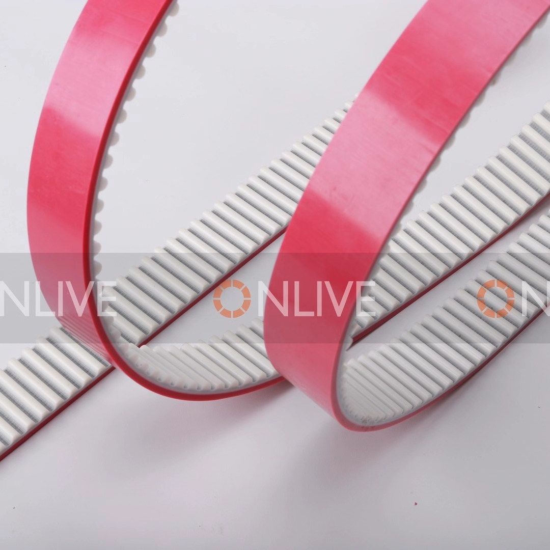 玻璃机械设备的同步带传动系统配件 同步带 同步带轮 活络带 胶辊详情图7