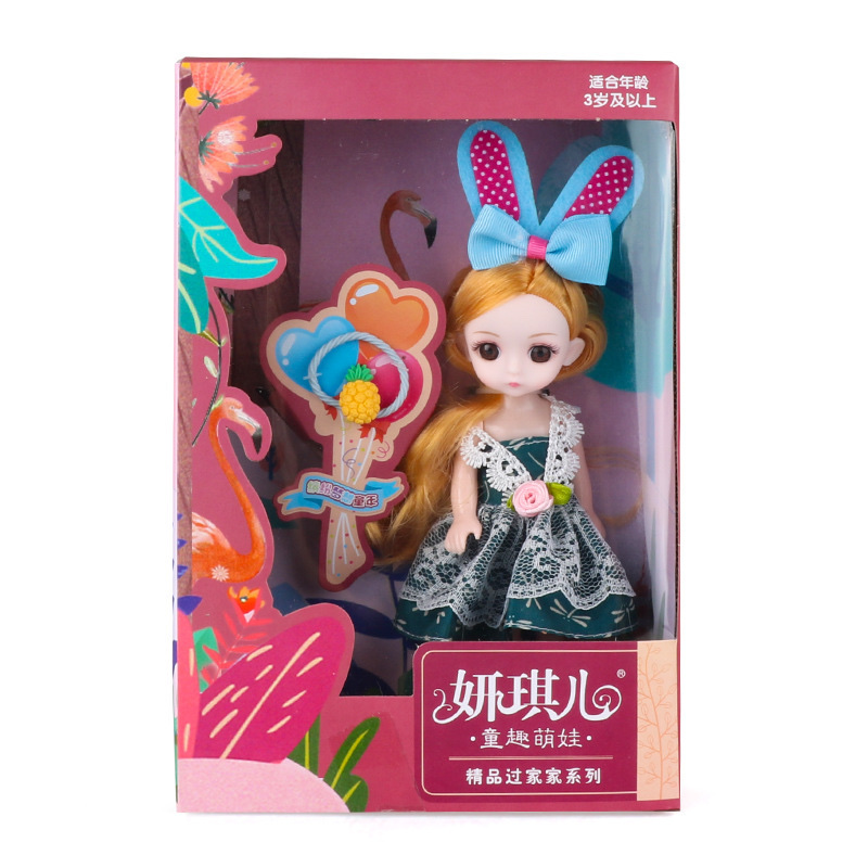 Dress Up Girl Doll Doll Gift Box Simulation Joint Doll Children Play House Agency Gift Toys Available In Stock Item Picture