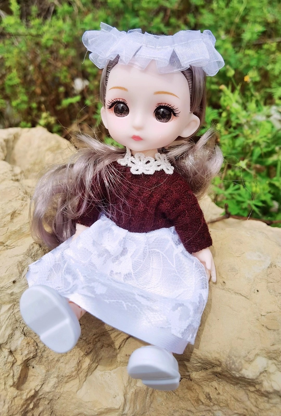 6 Inch Mini Doll Big Gift Box Small Girl Toy Set Simulation Cute Princess Ba Than Children's Gift Change undefined