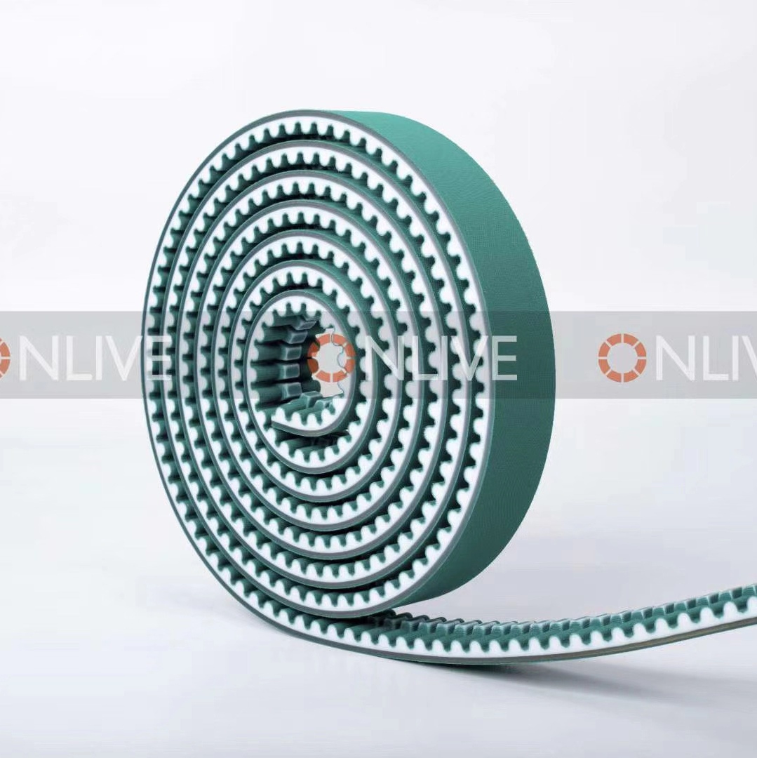 玻璃机械设备的同步带传动系统配件 同步带 同步带轮 活络带 胶辊详情图3