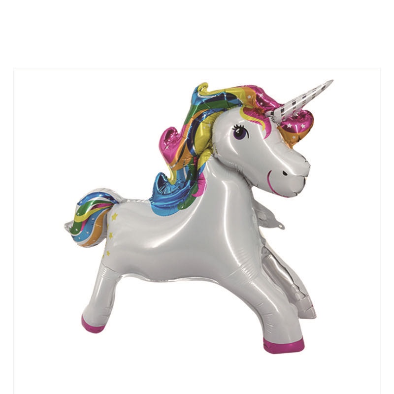 60*50cm立体独角彩虹马