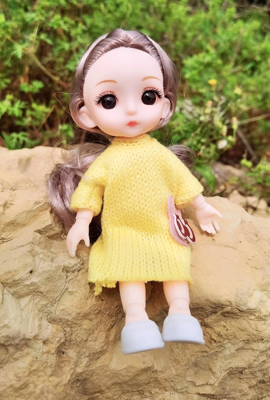 6 Inch Mini Doll Big Gift Box Small Girl Toy Set Simulation Cute Princess Ba Than Children's Gift Change Application Scenario