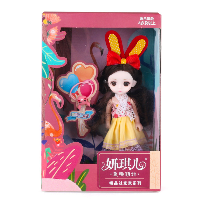 Dress Up Girl Doll Doll Gift Box Simulation Joint Doll Children Play House Agency Gift Toys Available In Stock undefined