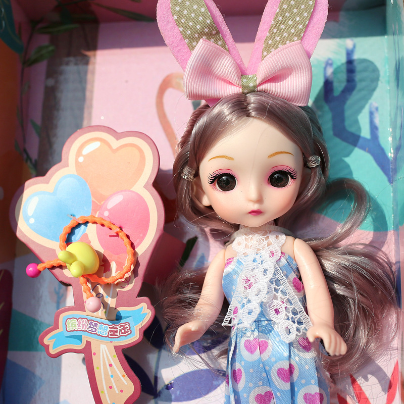 Dress Up Girl Doll Doll Gift Box Simulation Joint Doll Children Play House Agency Gift Toys Available In Stock undefined