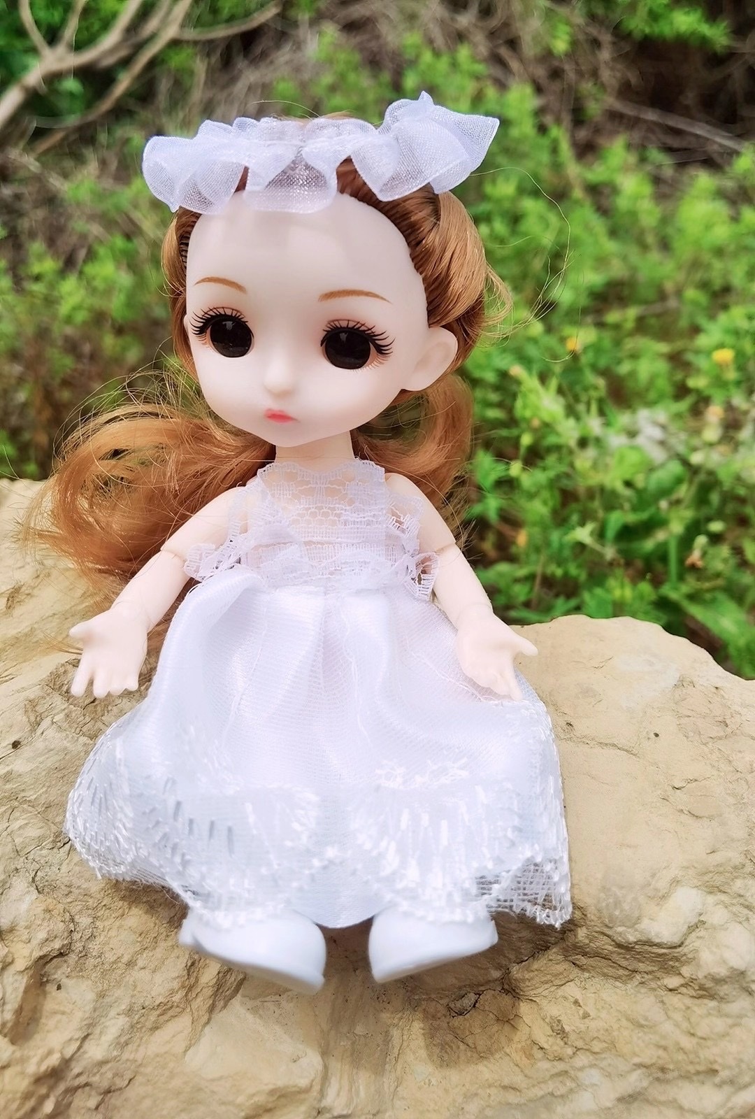 6 Inch Mini Doll Big Gift Box Small Girl Toy Set Simulation Cute Princess Ba Than Children's Gift Change undefined