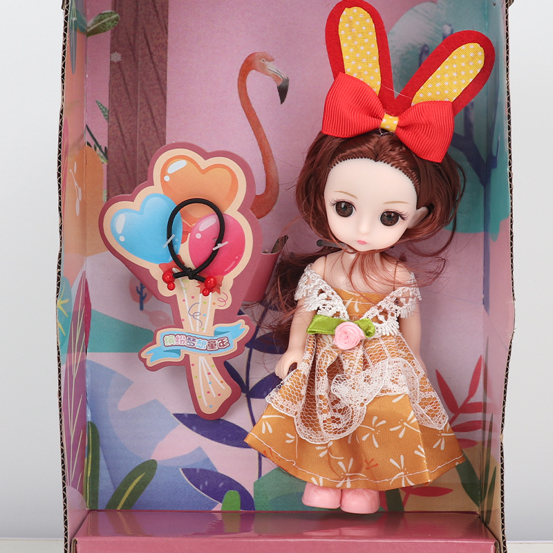 Dress Up Girl Doll Doll Gift Box Simulation Joint Doll Children Play House Agency Gift Toys Available In Stock undefined