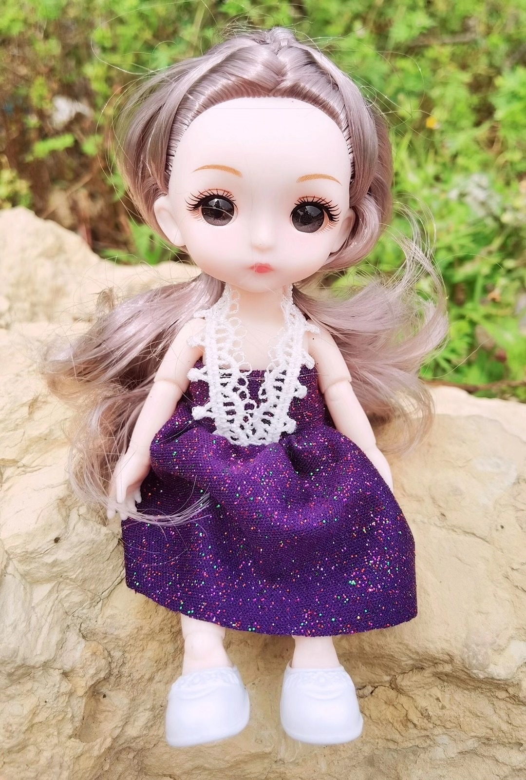 6 Inch Mini Doll Big Gift Box Small Girl Toy Set Simulation Cute Princess Ba Than Children's Gift Change undefined