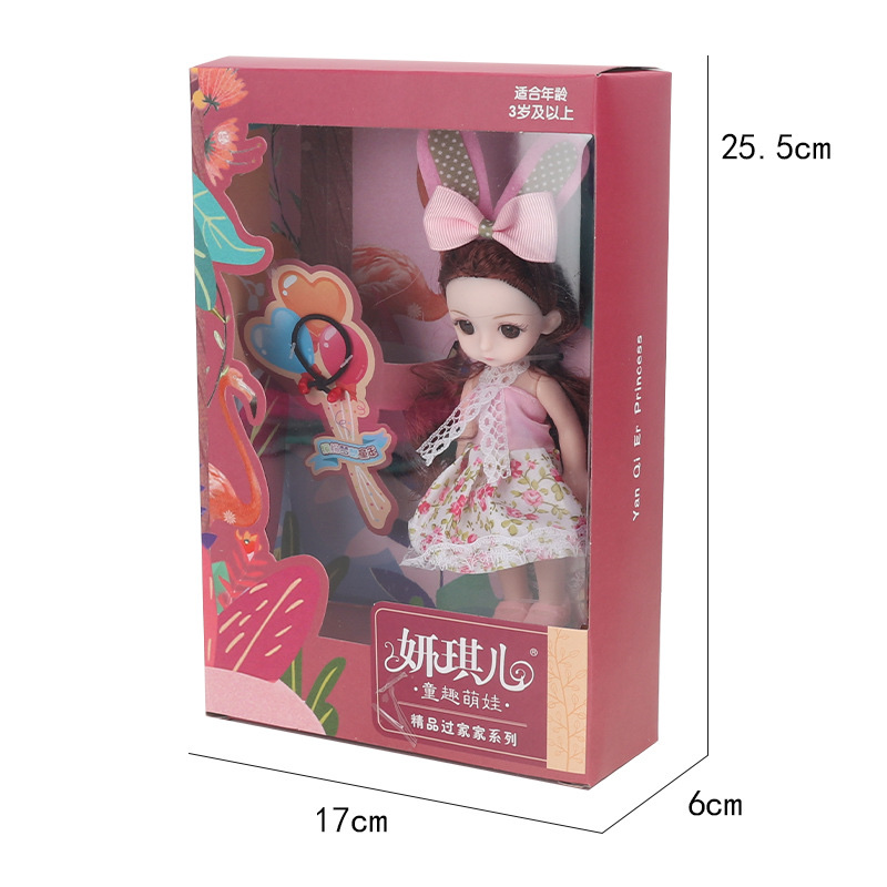 Dress Up Girl Doll Doll Gift Box Simulation Joint Doll Children Play House Agency Gift Toys Available In Stock undefined