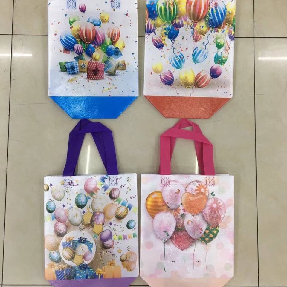Factory direct sales of hand-held composite balloon three-dimensional bags, horizontal and vertical shopping bags