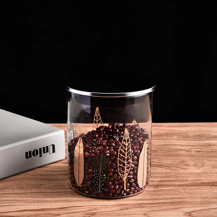 轻语储物罐四件套白底实物图