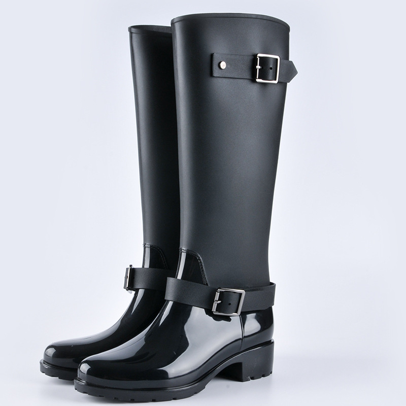 New fashion women's zipper rain boots factory direct sales Application Scenario