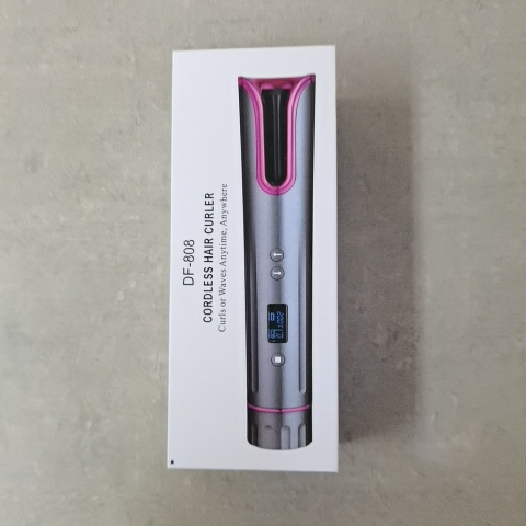 便携式自动卷发器多功能usb充电旅行智能无线液晶自动卷发棒